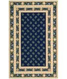 Country Heritage H-359 Navy # 22996 
 
 1'  9''  X 2'  9''  $50.00
 2'  3''  X 8'  Runner $170.00
 3'  6''  X 5'  6''  $180.00
 5'  3''  X 8'  3''  $370.00
 8'  X 11'  $840.00